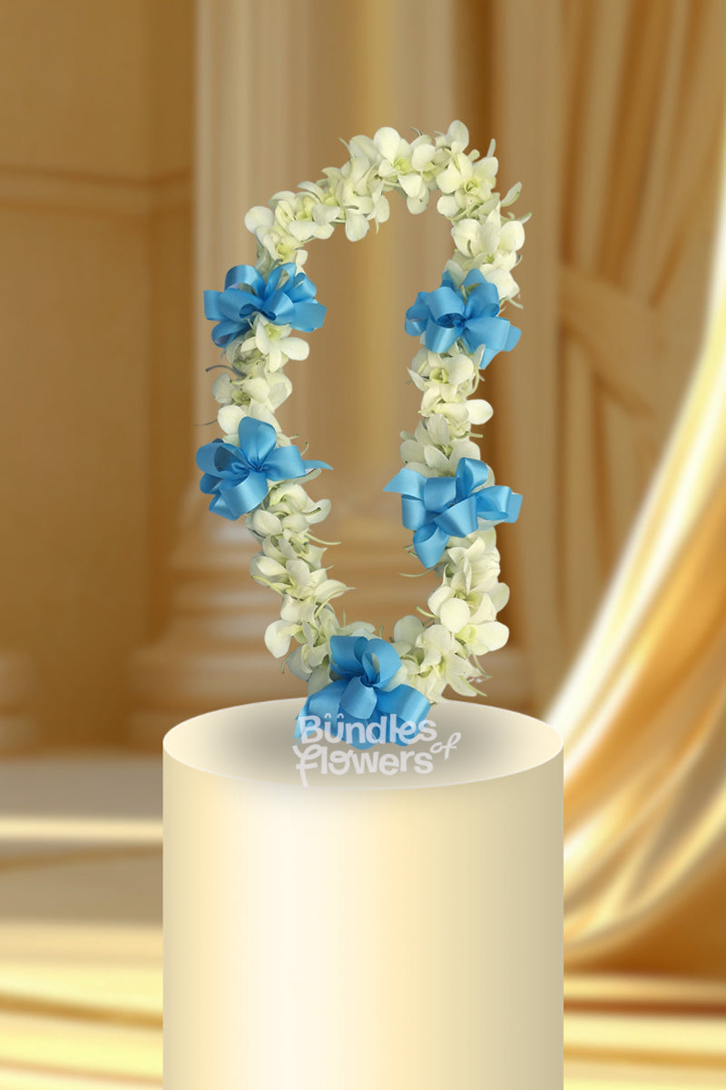 Orchid Lei – Blue