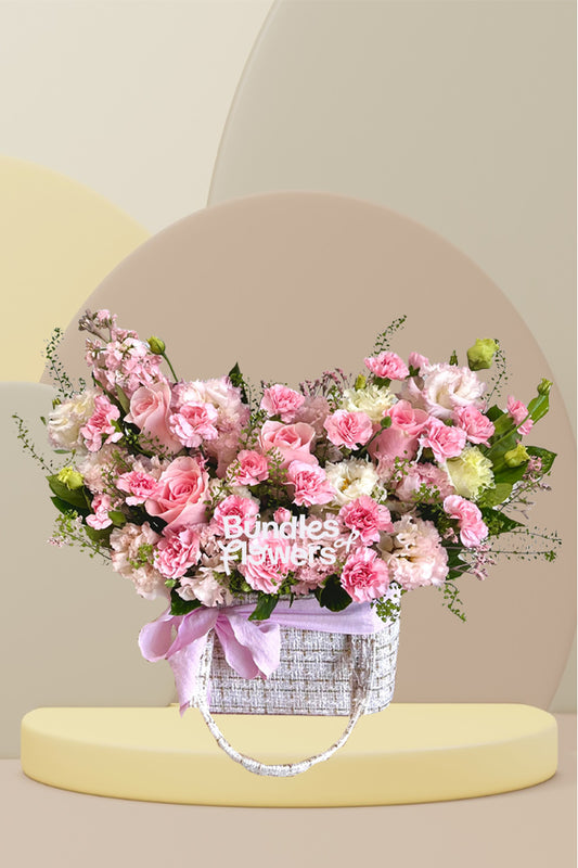 Pretty Pink Basket