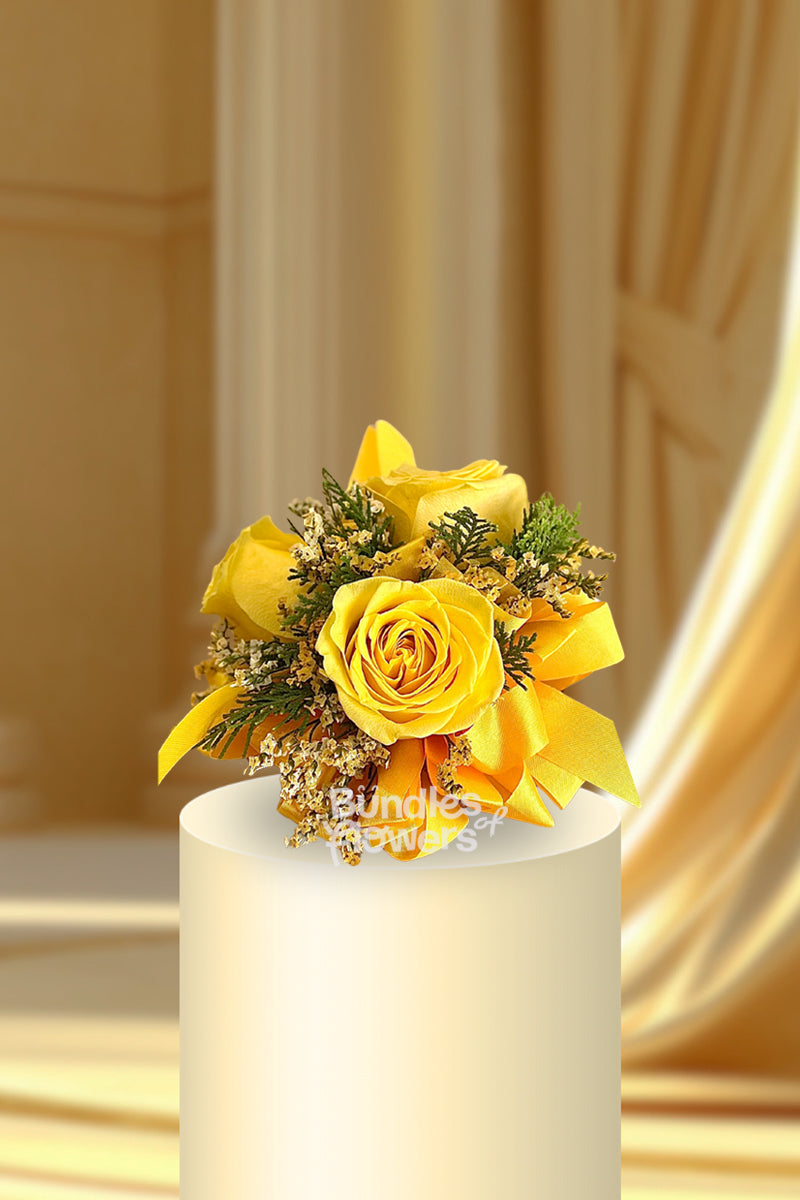 Yellow Corsage