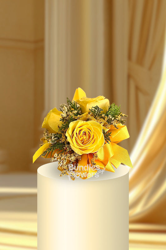 Yellow Corsage